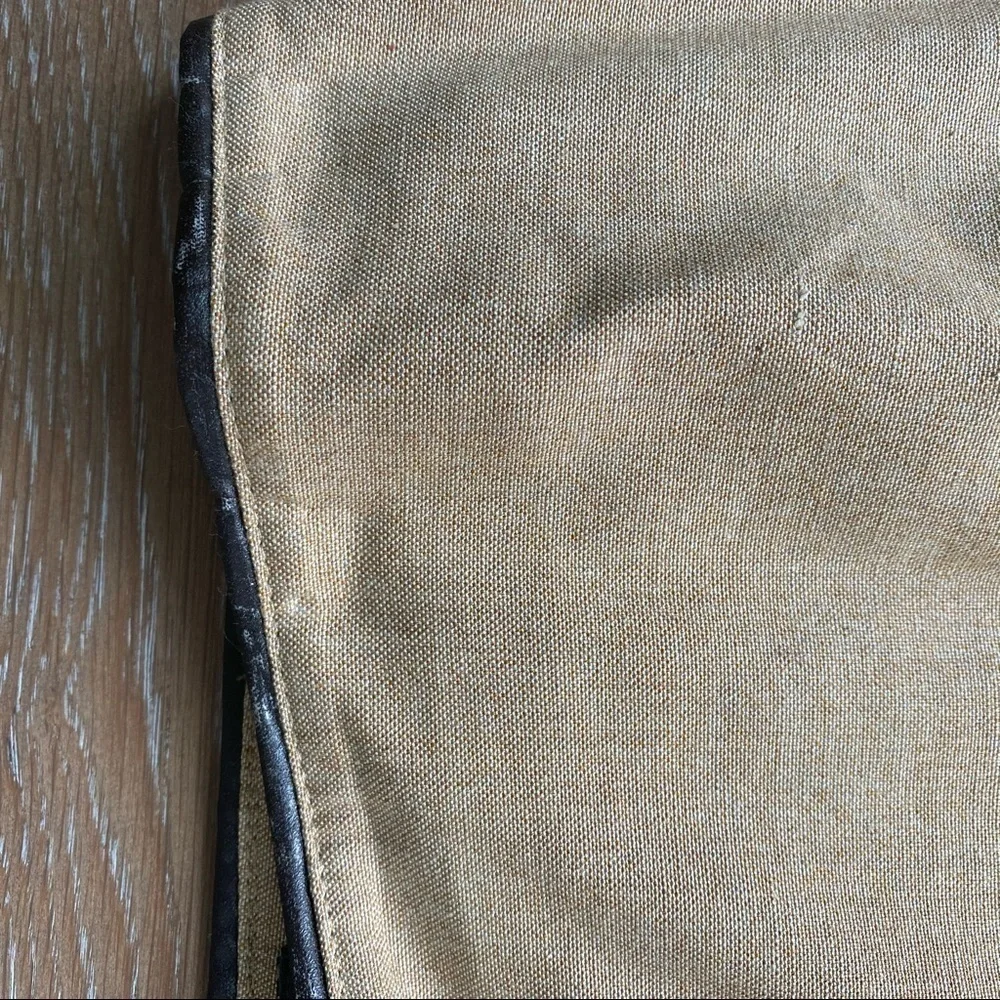 Banana Republic Khaki A-line Skirt | 14